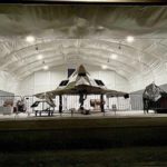 متحف بالم سبرينغز للطيران يعرض الطائرة المقاتلة الشبح إف -117 في 2 أبريل
