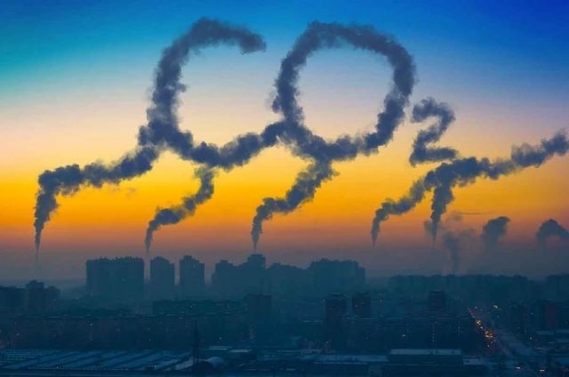 التلوث ، انبعاثات الكربون