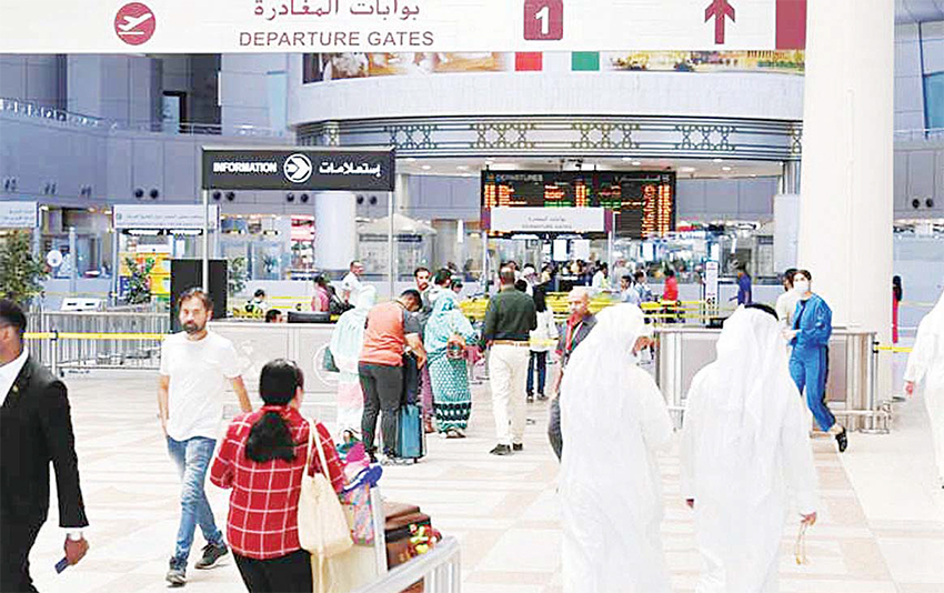 "أكثر من 6 ملايين شخص يستخدمون مطار الكويت في موسم الصيف" - تضاعف رحلات السفر للعطلات بعد الوباء - أوقات عربية