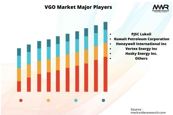 اللاعبون الرئيسيون في سوق VGO