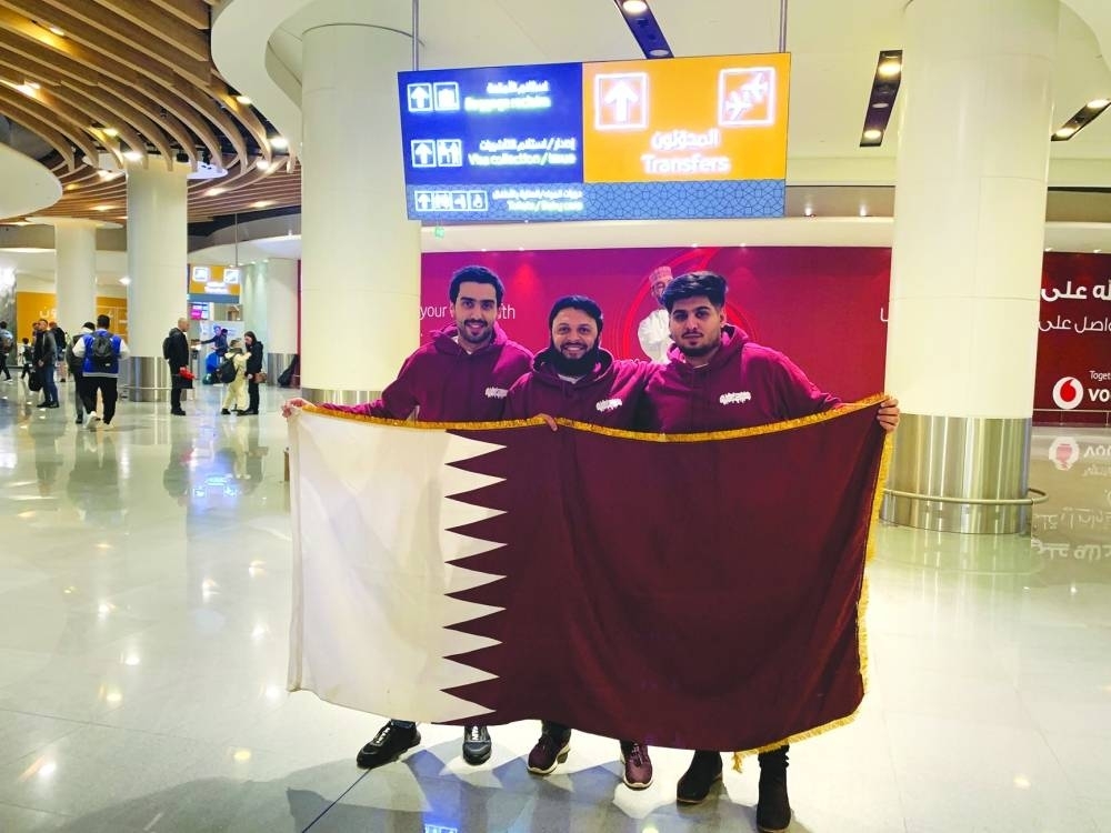 فريق قطر يتنافس في النهائيات الإقليمية لمسابقة هواوي لتقنية المعلومات والاتصالات في الشرق الأوسط 2022.