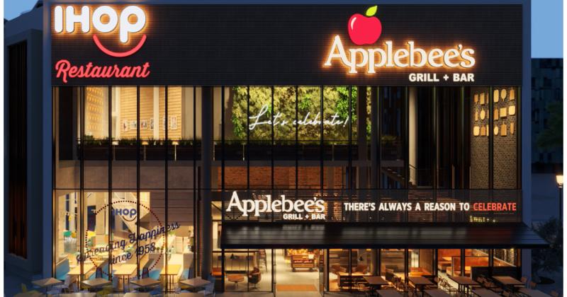 يُظهر العرض افتتاح متجر Applebee / IHOP الثاني في دبي هذا العام.  / بإذن من داين براندز